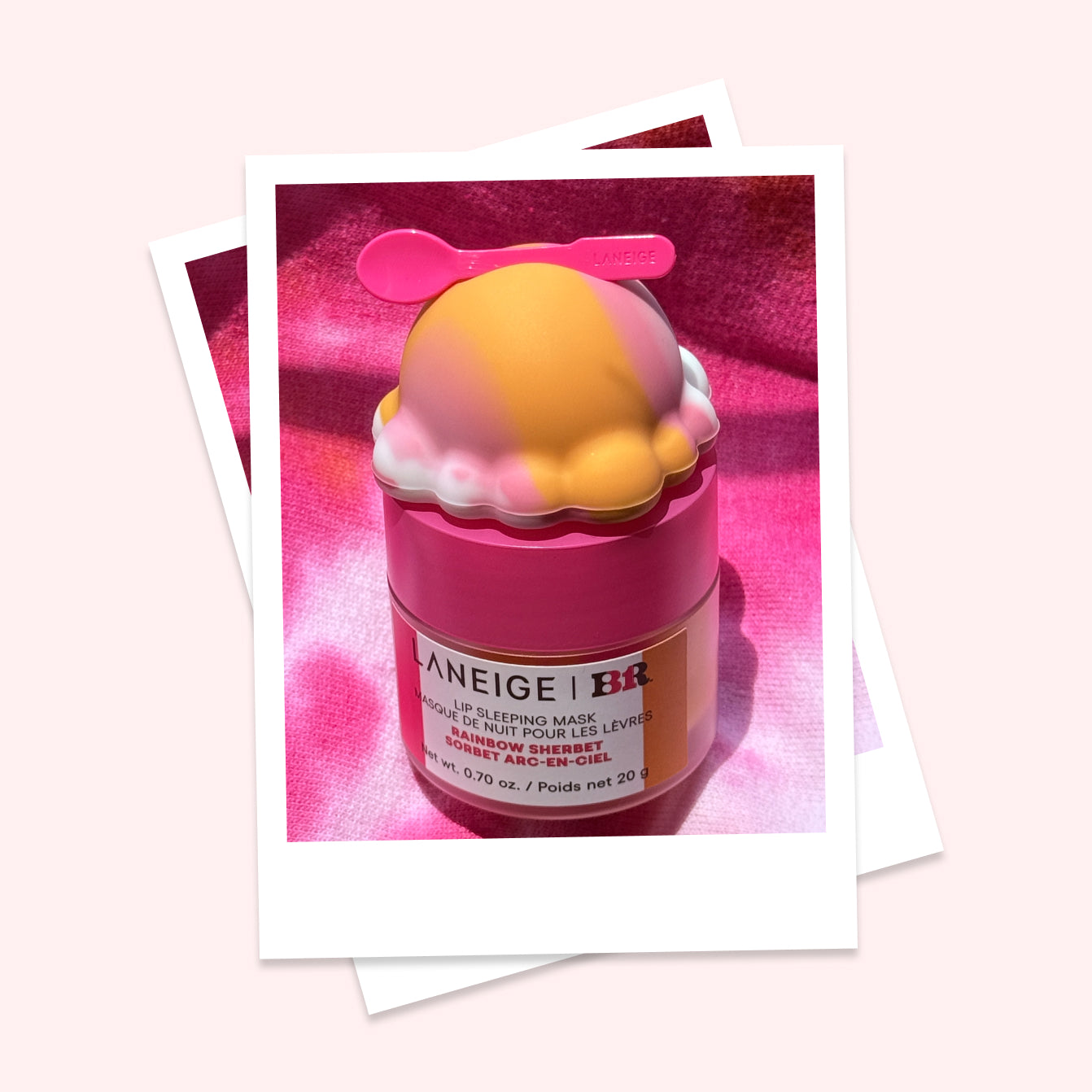 Rainbow Sherbet Lip Sleeping Mask Topper - Image 2