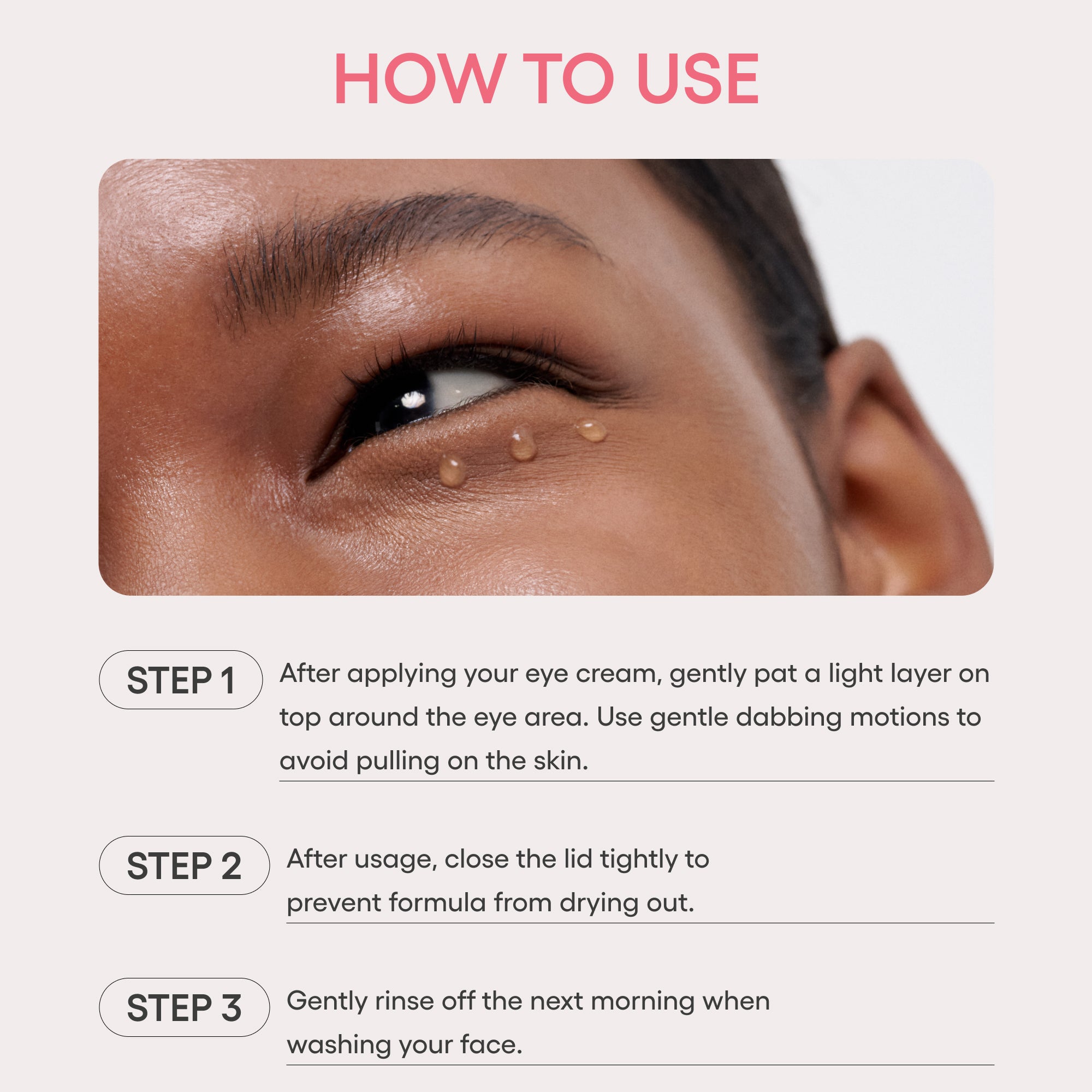 Bouncy & Firm Eye Sleeping Mask - Image 7